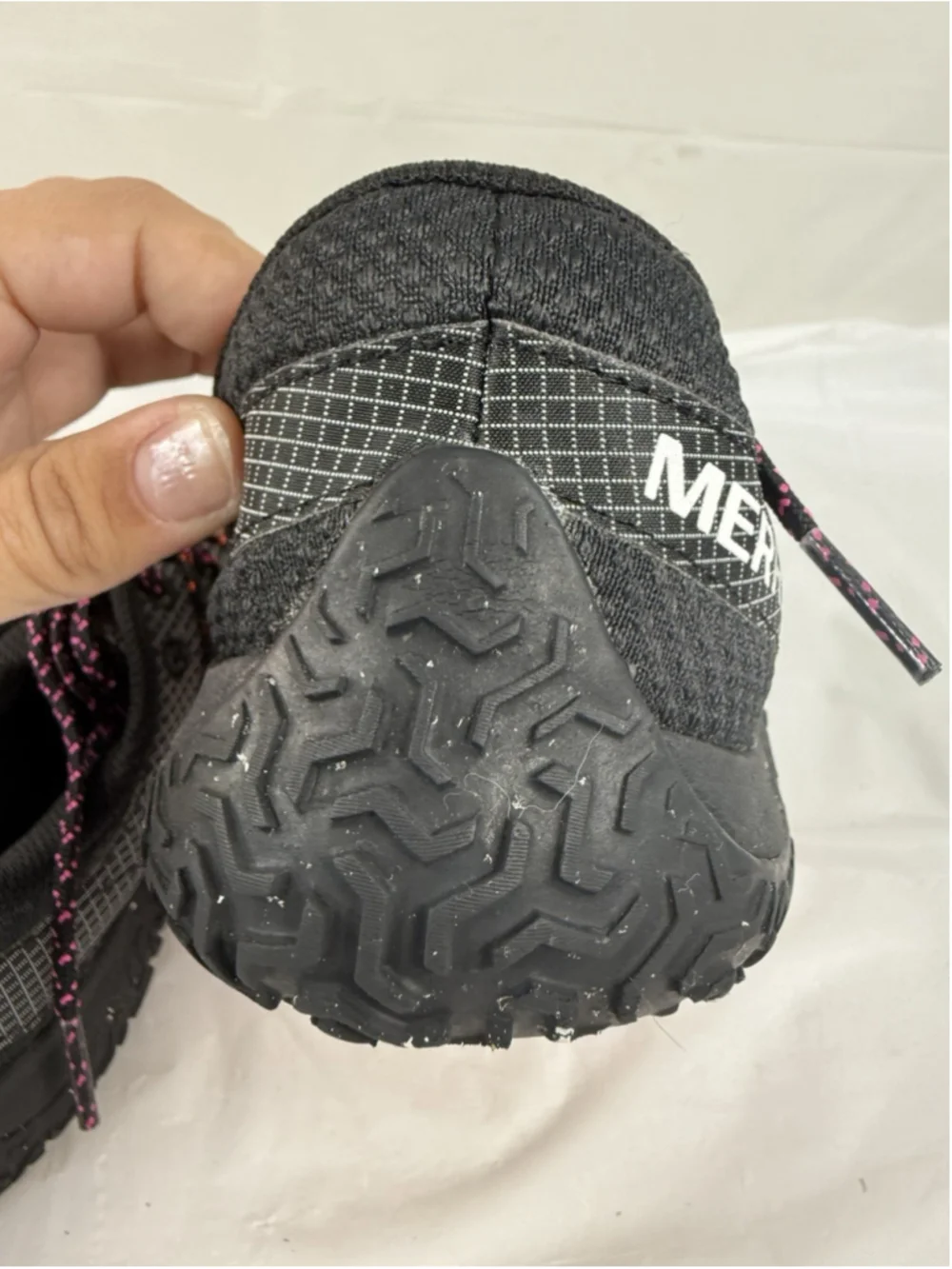 Merrell Vapor Glove 6 Vibram J068267 Black Purple Men’s Size 11 Barefoot Hiking